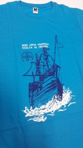 Camiseta exposición de cerca